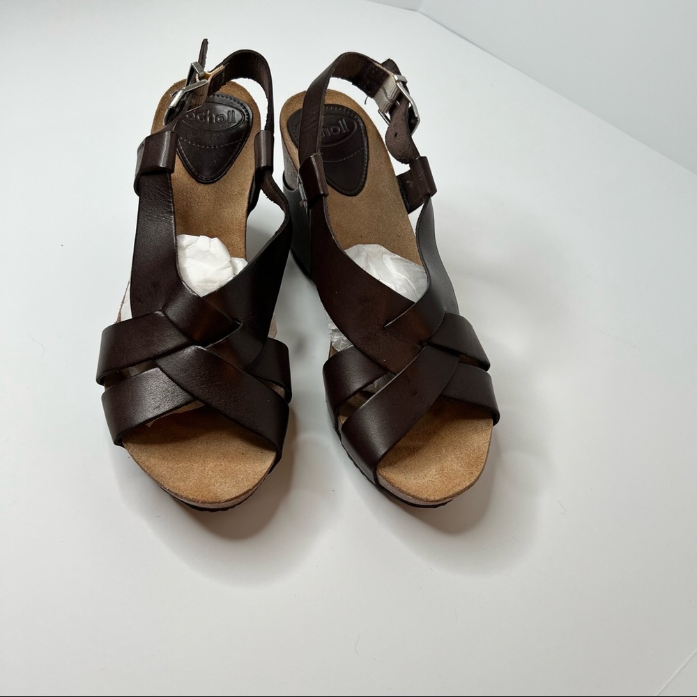 Dr scholls wedged sandals